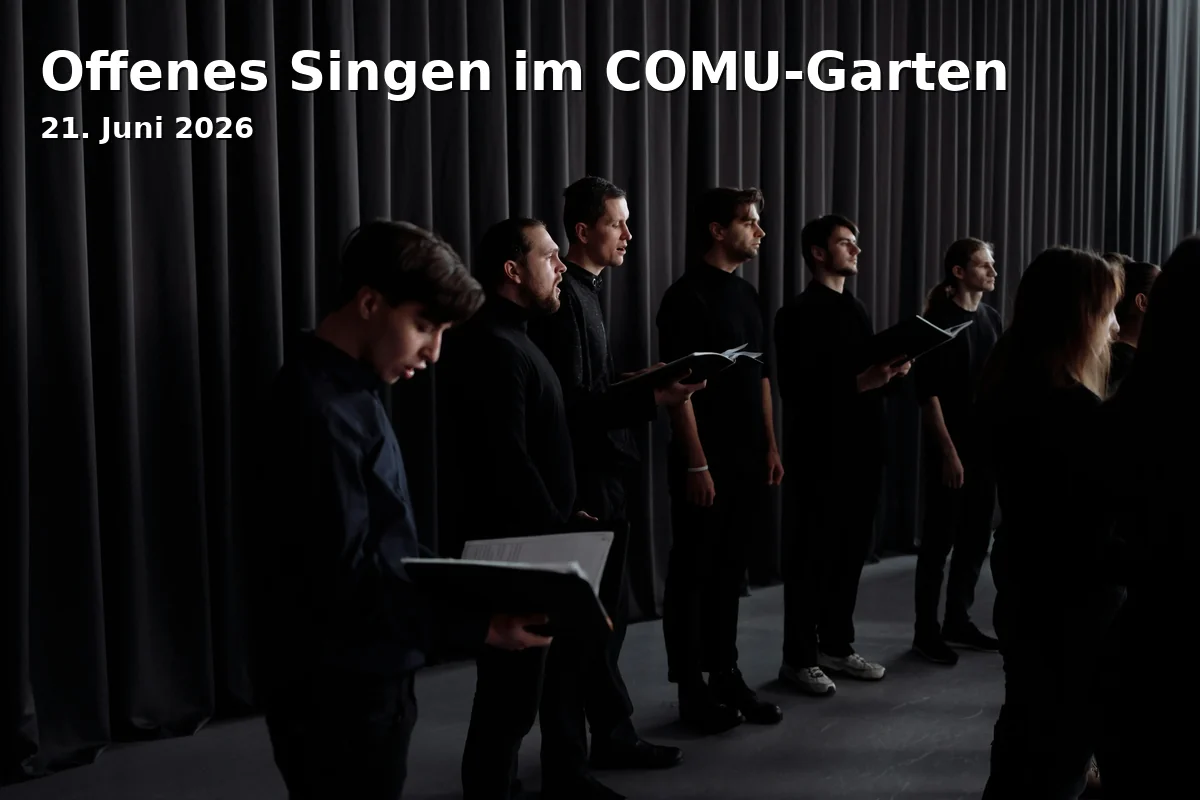Event: Open Singing in the COMU Garden in COMU Garten, Ziegelstadl 1, 86911 Dießen on 21. June 2026