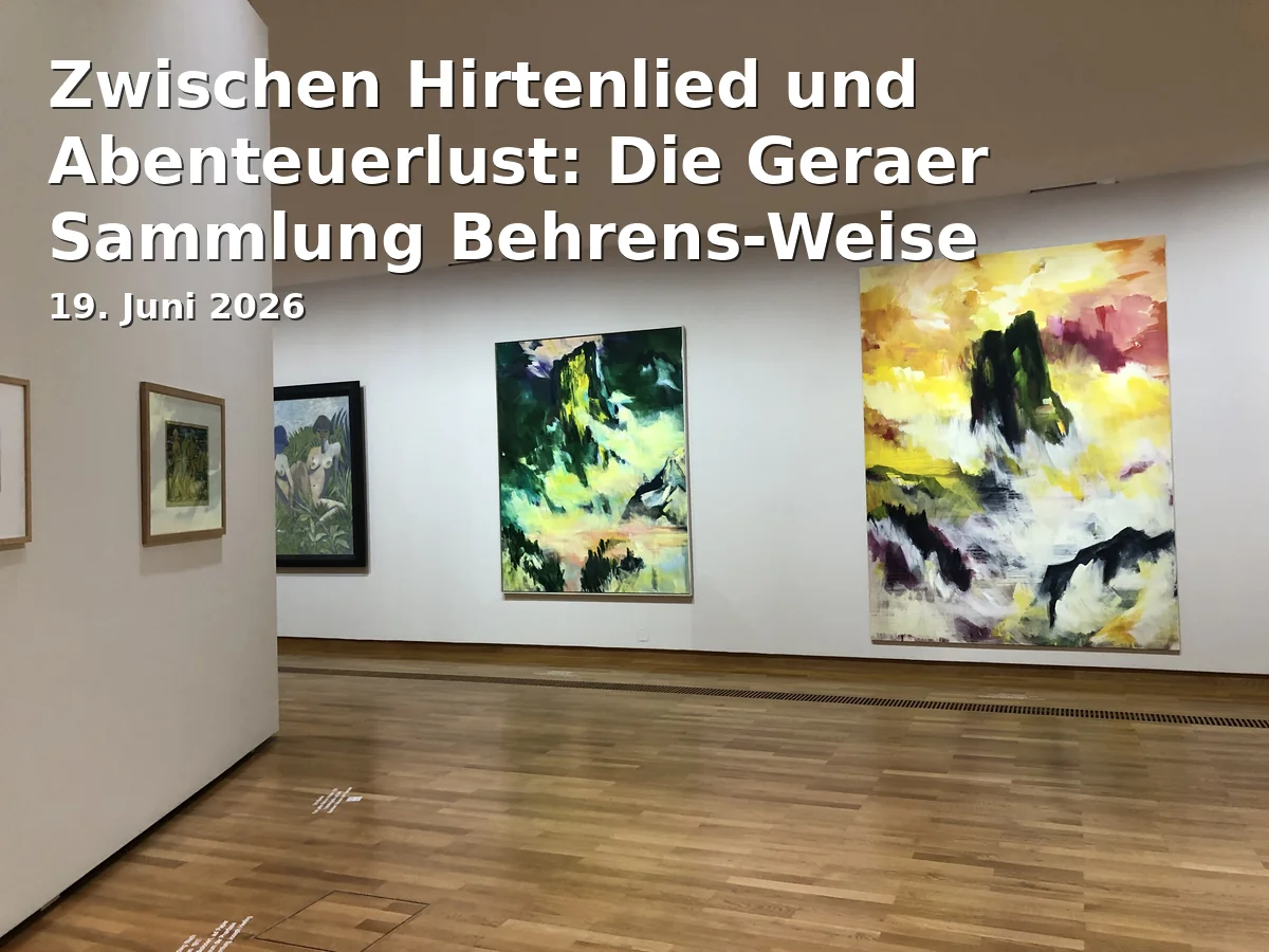 Between Shepherd's Song and Adventure: The Gera Collection Behrens-Weise