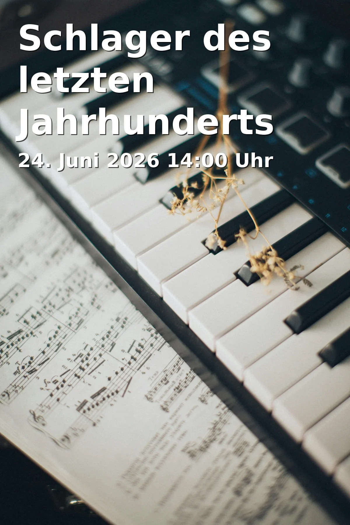 Event: Schlager des letzten Jahrhunderts in Städtische Seniorenbegegnungsstätte St. Ägidius und St.Jakob, Breite Straße 107a, 53111 Bonn on 24. Juni 2026