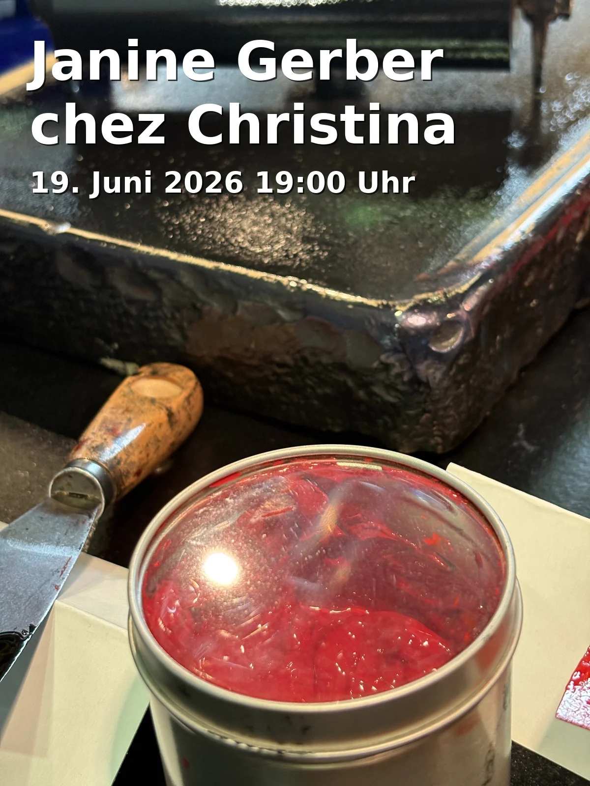 Janine Gerber at Christina