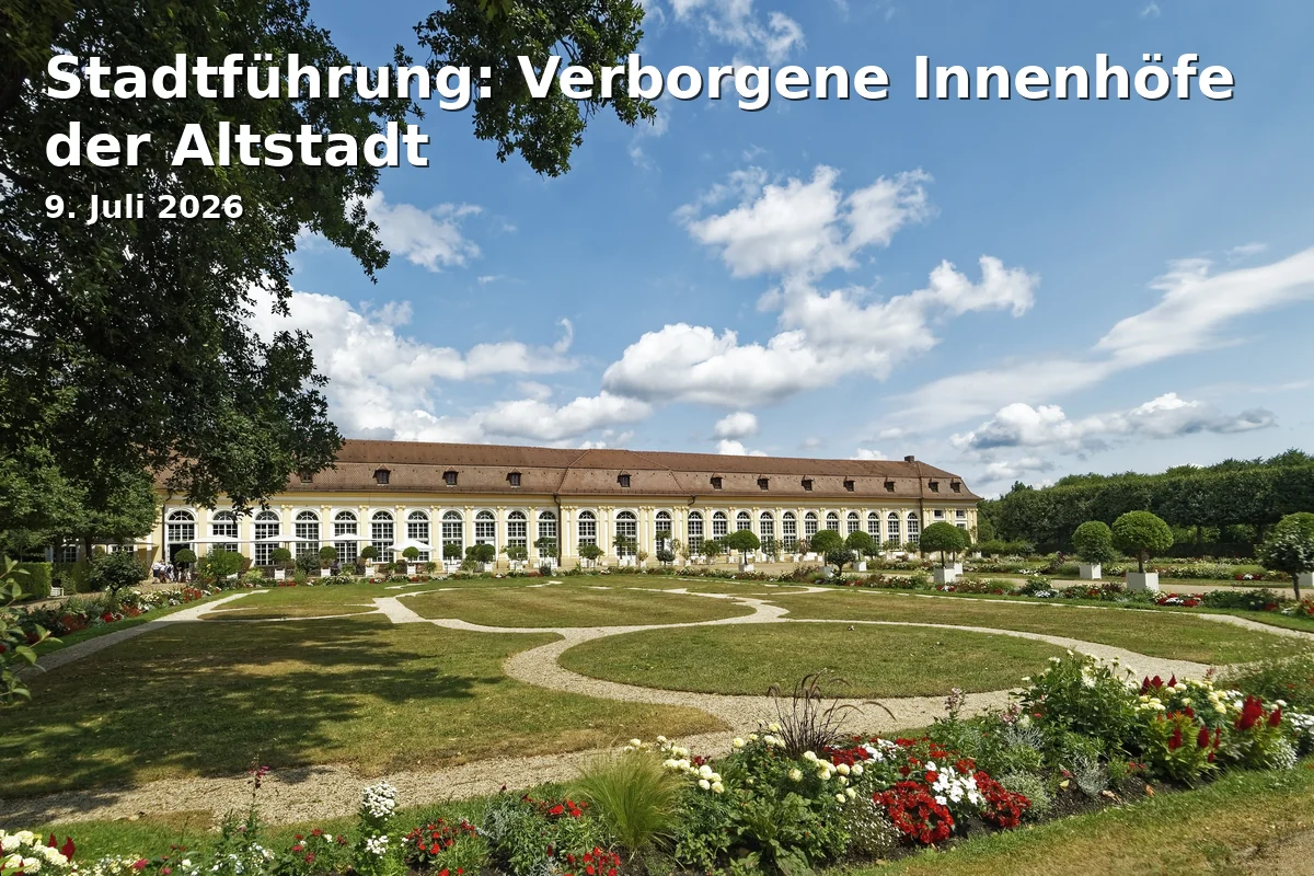 Event: Stadtführung: Verborgene Innenhöfe der Altstadt in Martin-Luther-Platz, 91522 Ansbach on 9. Juli 2026