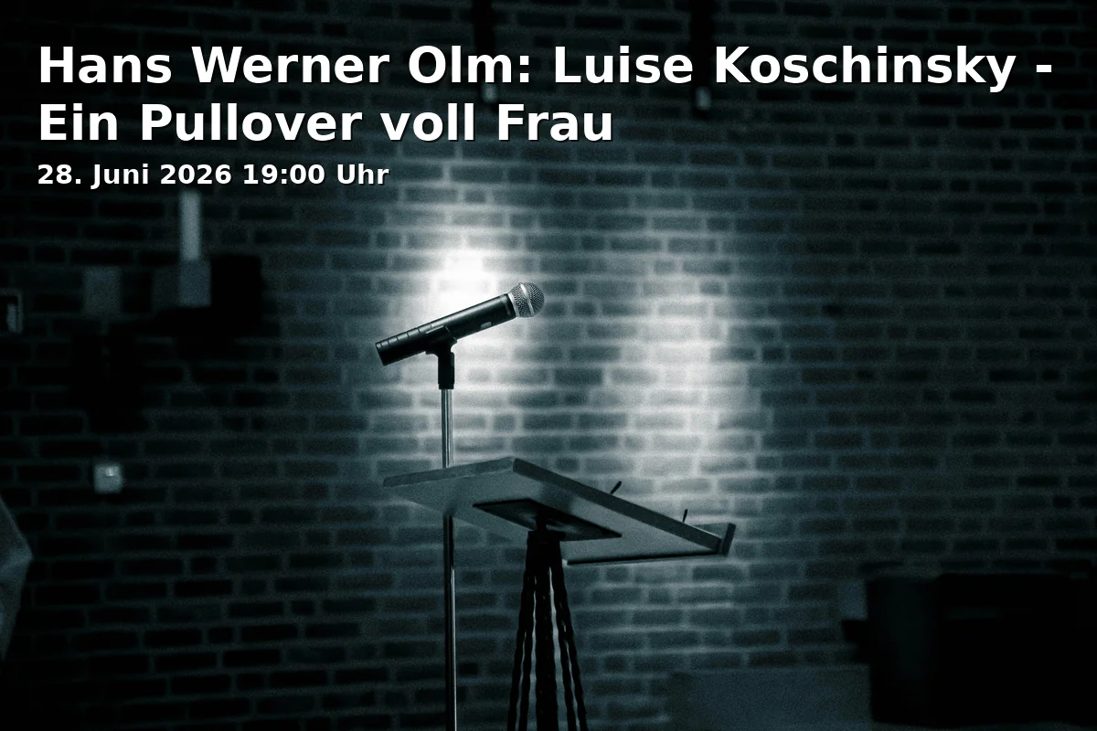 Event: Hans Werner Olm: Luise Koschinsky - Ein Pullover voll Frau in Comödie Fürth, Comödien-Platz 1, 90762 Fürth on 28. Juni 2026