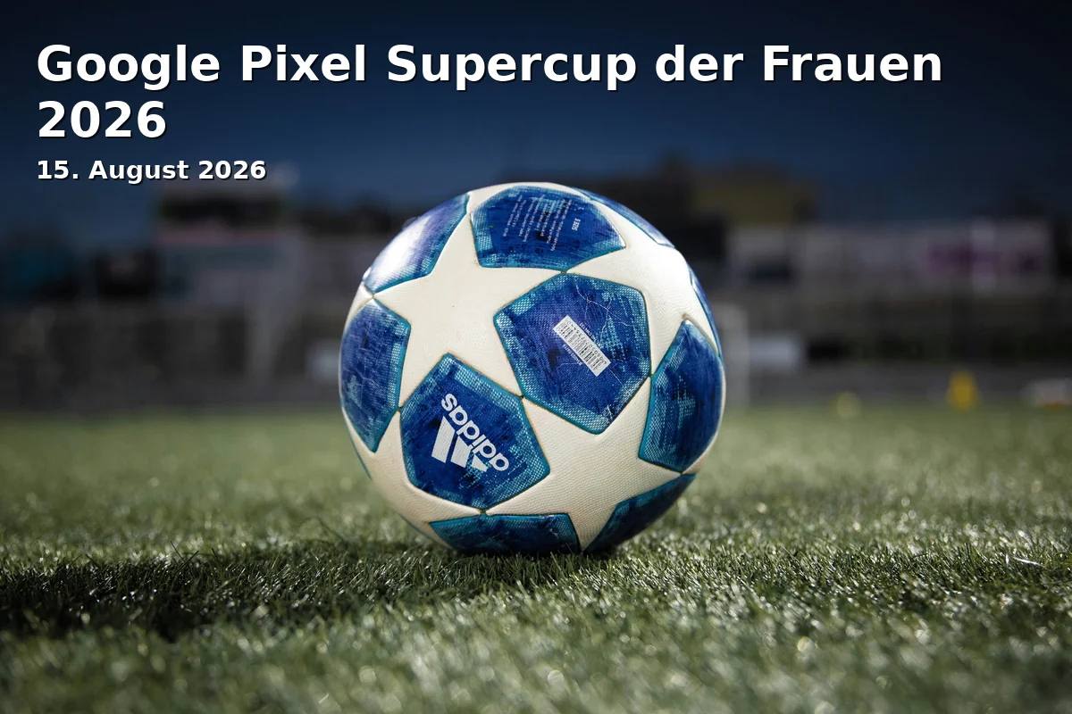 Event: Google Pixel Supercup der Frauen 2026 in Audi Sportpark, Am Sportpark 1, 85053 Ingolstadt on 15. August 2026