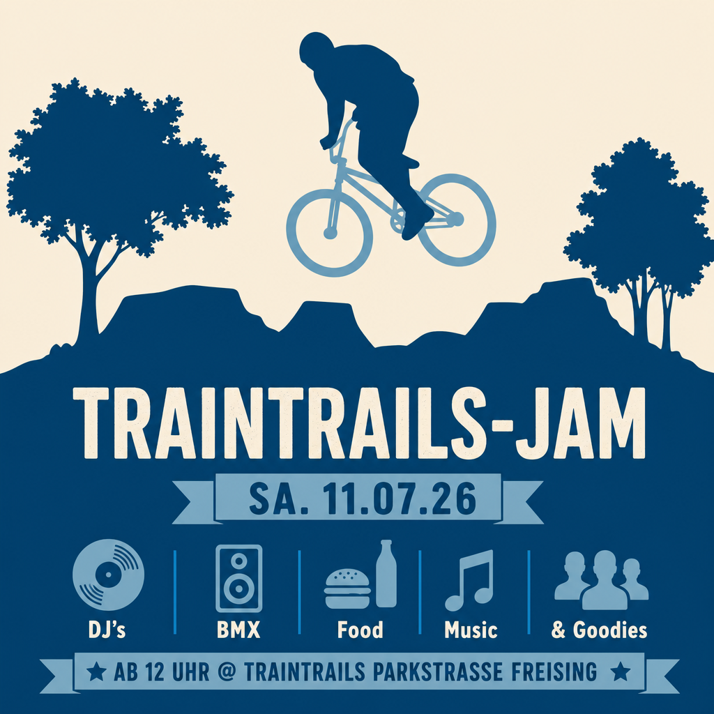 Event: Traintrails-Jam 2026 in Traintrails, Parkstraße, 85356 Freising on 11. July 2026