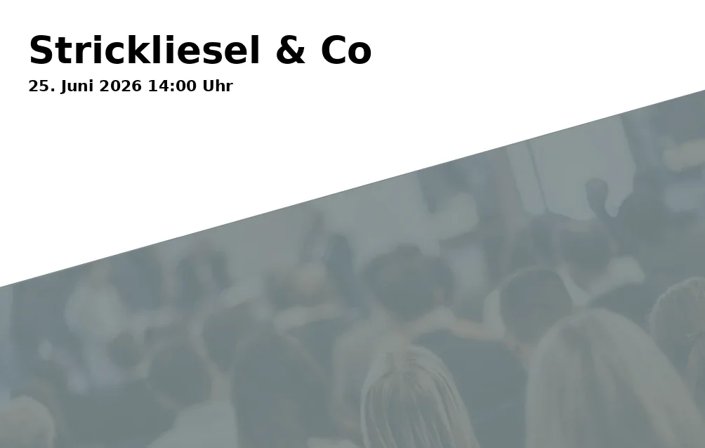 Event: Strickliesel & Co in Stadtteilbibliothek Horst, Turfstraße 21, Gelsenkirchen on 25. Juni 2026
