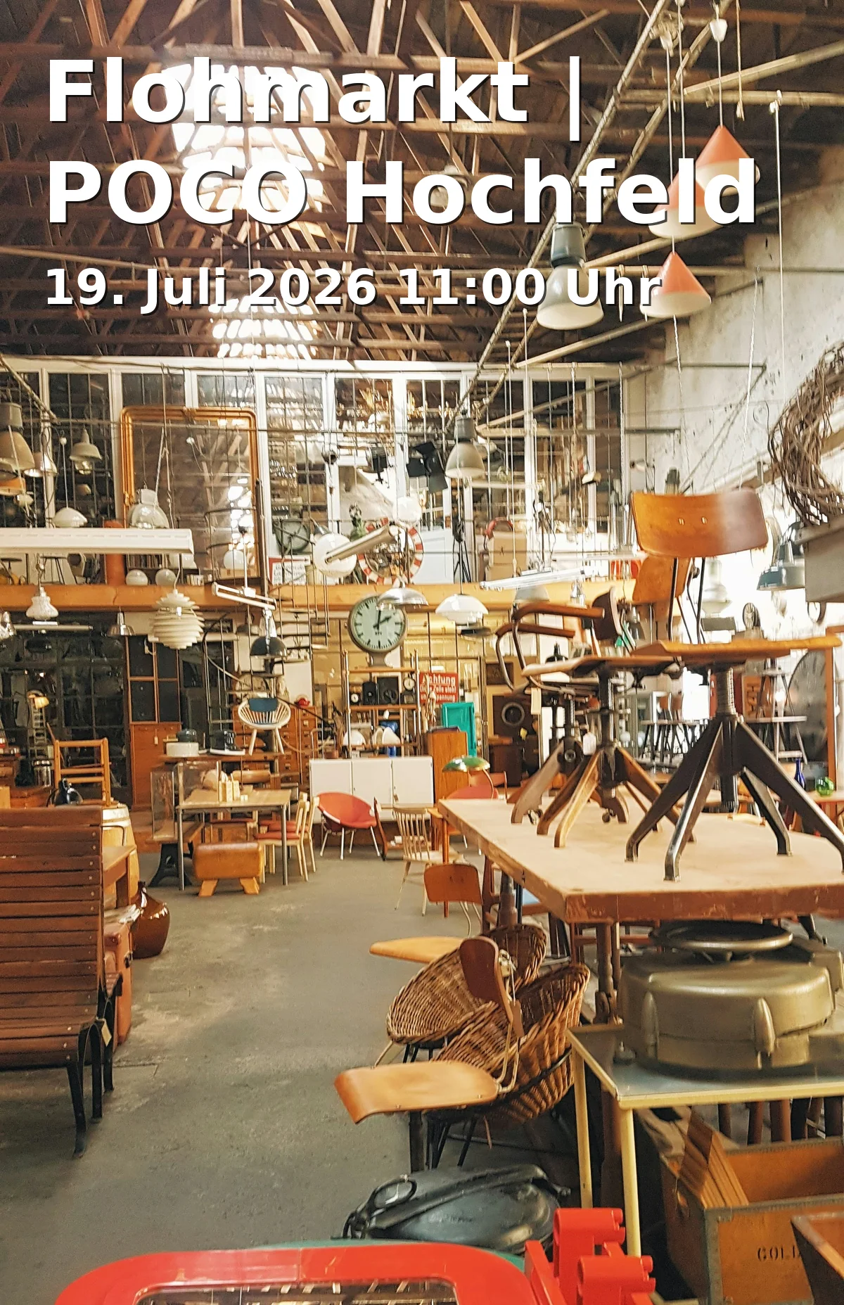 Event: Flea Market | POCO Hochfeld in POCO Einrichtungsmarkt, Fehrbellinstr. 50, 47053 Duisburg on 19. July 2026