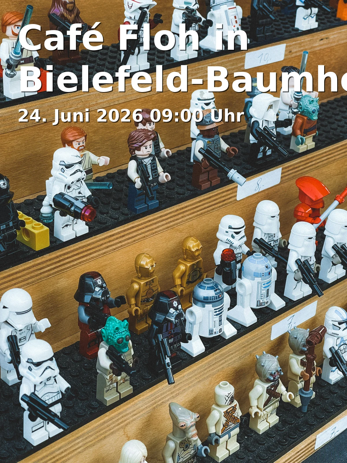 Event: Café Floh in Bielefeld-Baumheide in Freizeitzentrum Baumheide, Rabenhof 76, 33609 Bielefeld on 24. Juni 2026