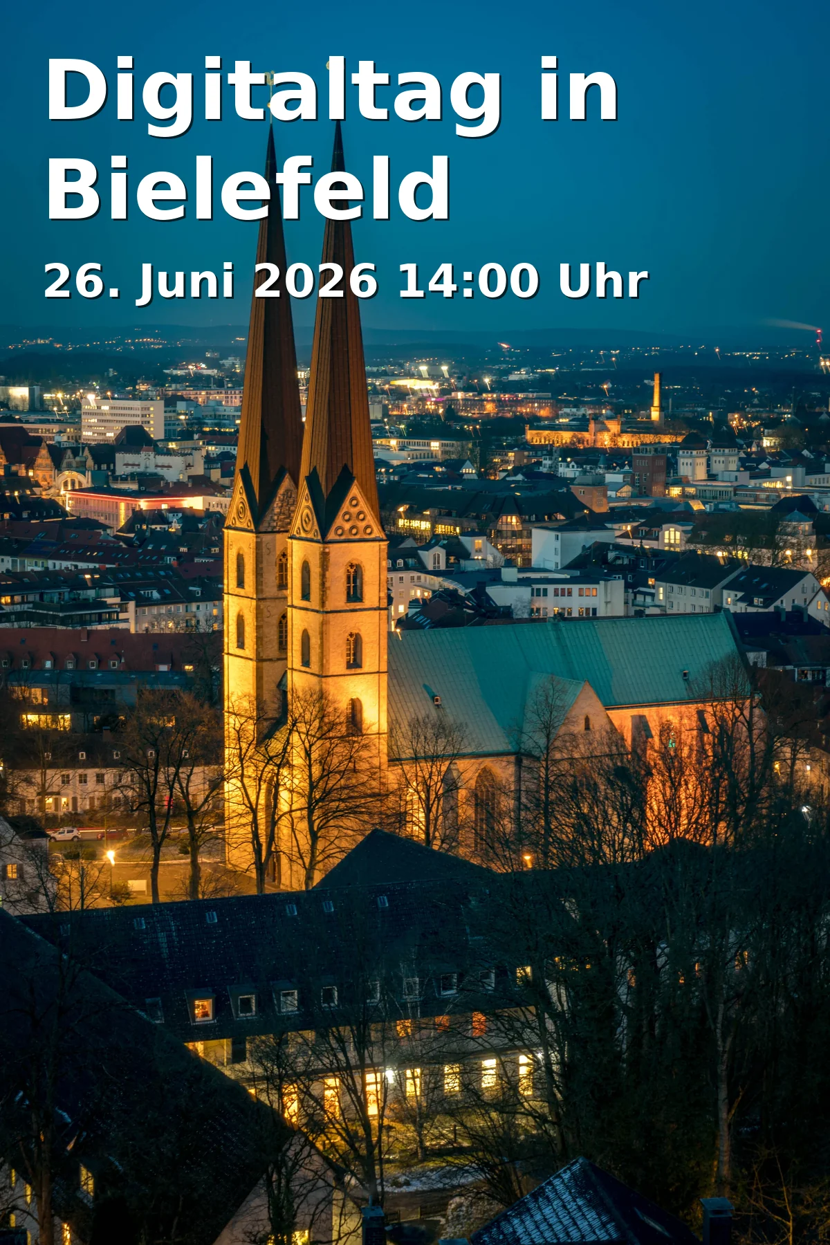 Event: Digitaltag in Bielefeld in Fachhochschule der Wirtschaft (FHDW), Meisenstraße 92, 33607 Bielefeld on 26. Juni 2026