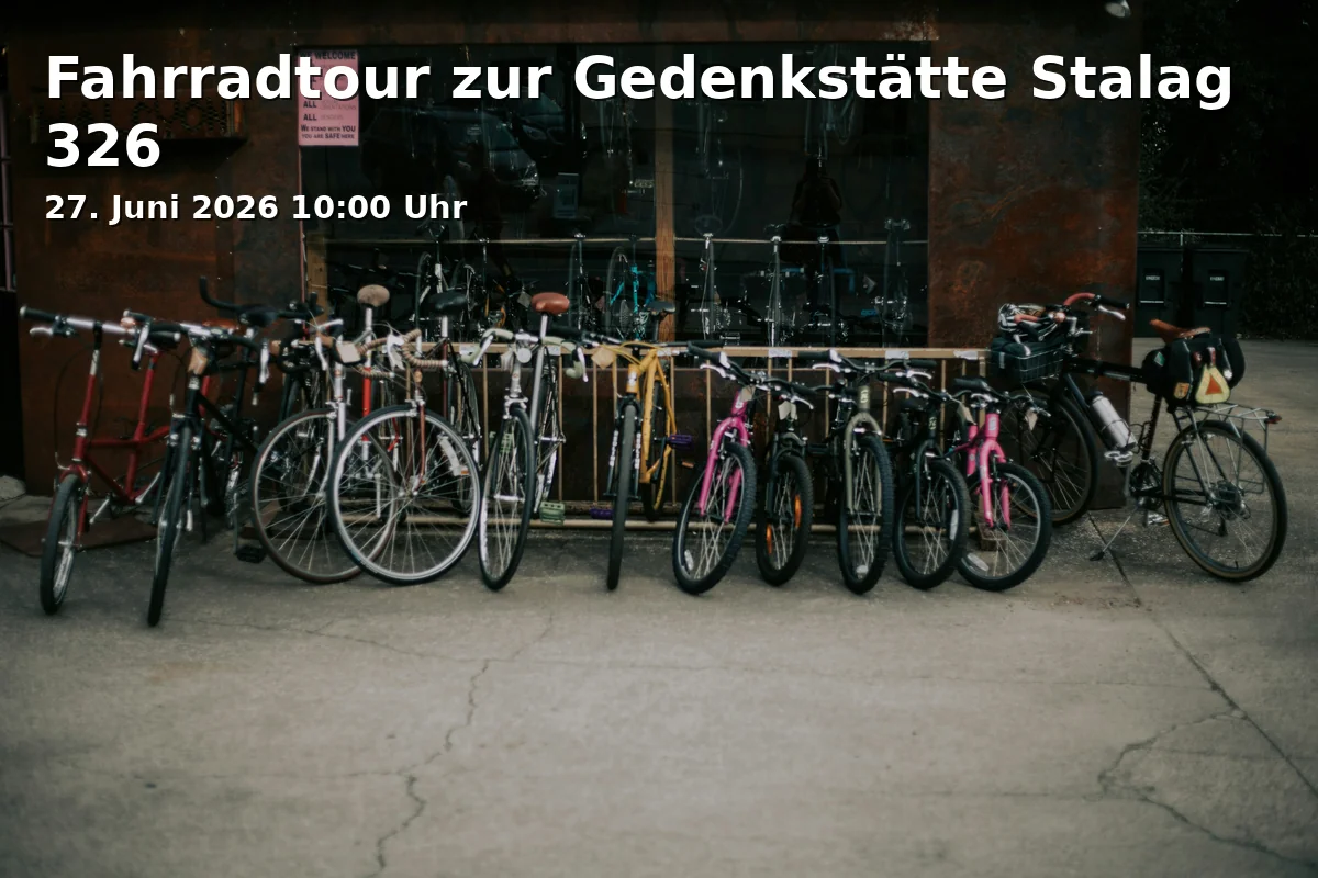 Fahrradtour zur Gedenkstätte Stalag 326