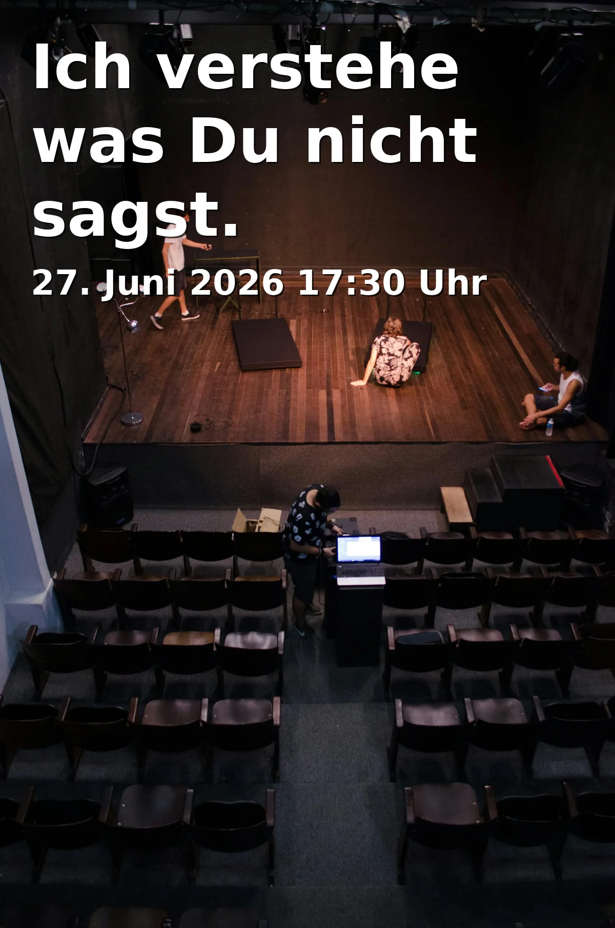 Event: Ich verstehe was Du nicht sagst. in Alarmtheater, Gustav-Adolf-Str. 17, 33615 Bielefeld on 27. Juni 2026