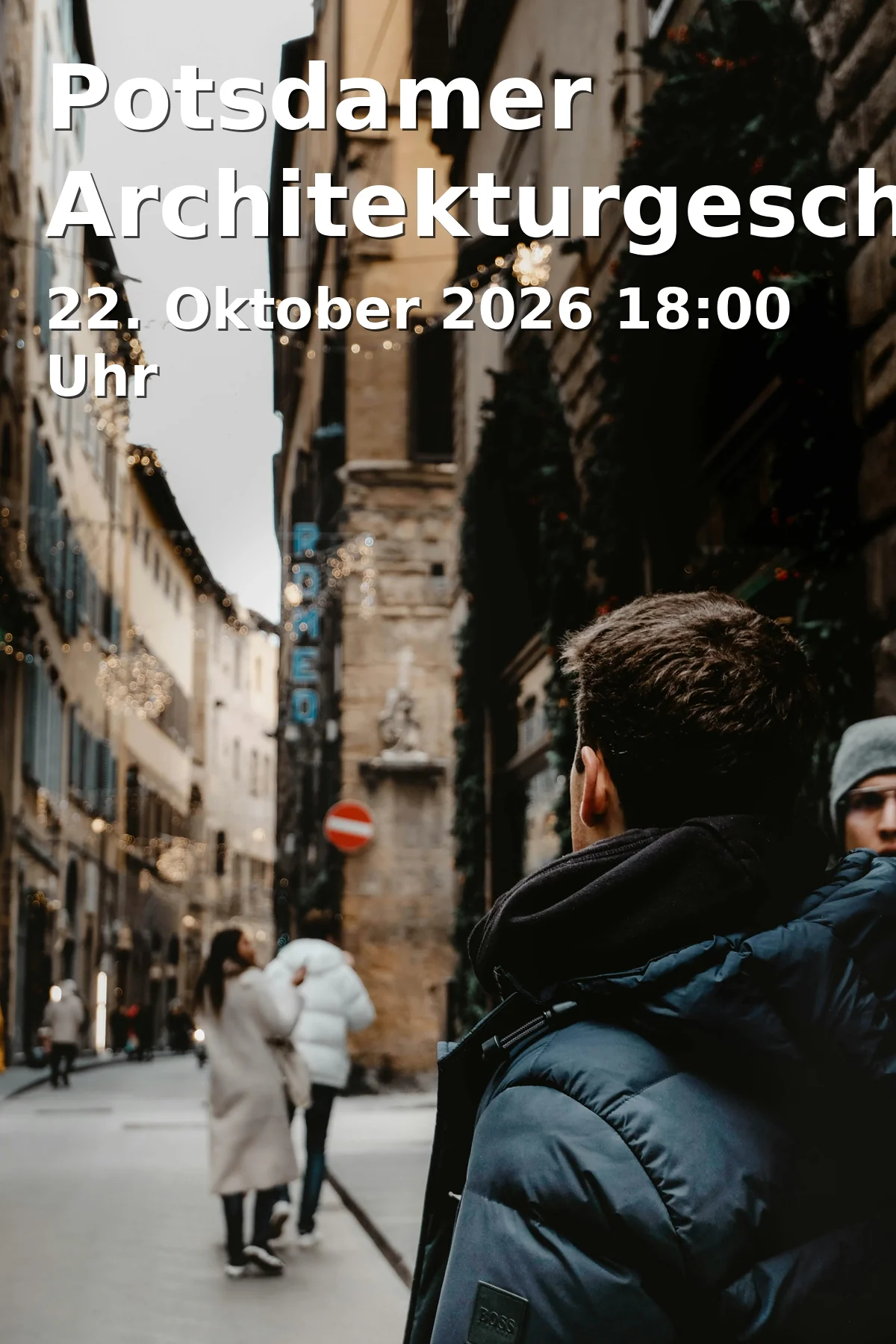 Event: Potsdamer Architekturgeschichte in Gutenbergstraße 71, 14467 Potsdam on 22. Oktober 2026