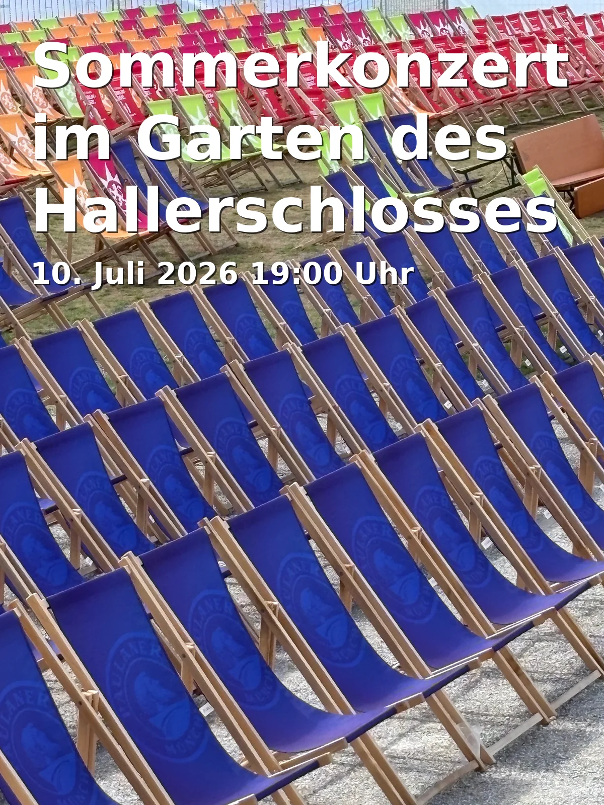 Sommerkonzert im Garten des Hallerschlosses Kalchreuth