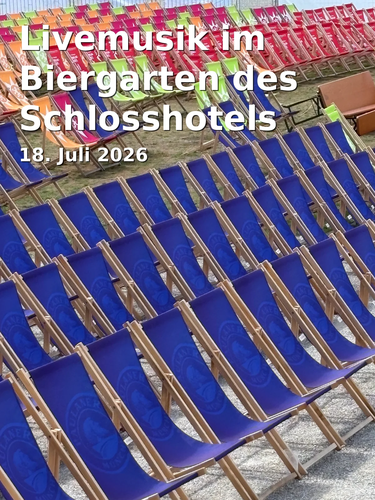 Event: Live Music in the Castle Hotel Beer Garden in Biergarten des Schlosshotels, Wilhelmshöher Allee, Kassel on 18. July 2026
