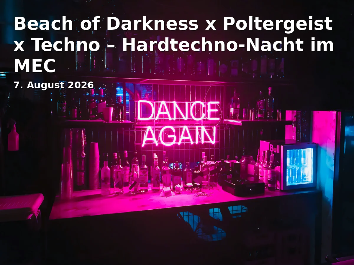 Beach of Darkness x Poltergeist x Techno – Hardtechno Night at MEC