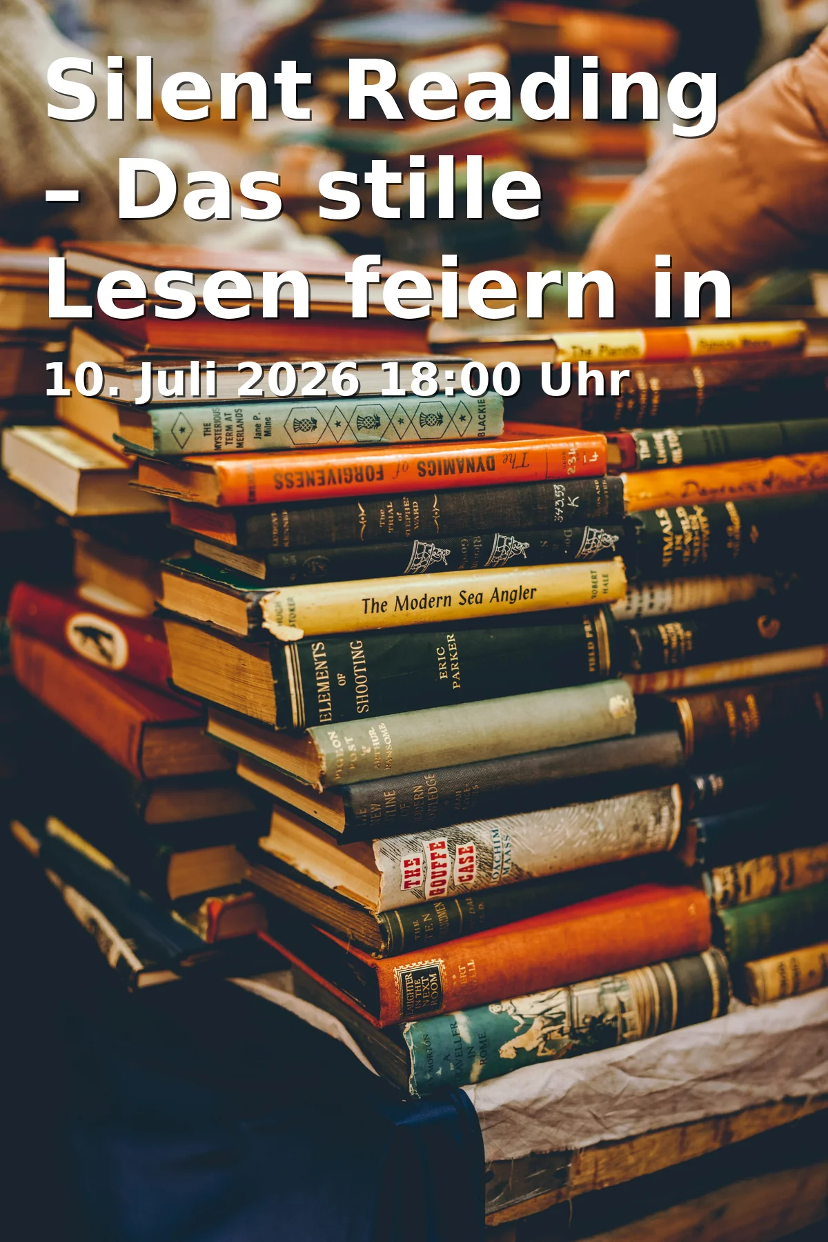 Event: Silent Reading – Das stille Lesen feiern in der Residenz Ansbach in Residenz Ansbach, Promenade 27, 91522 Ansbach on 10. Juli 2026