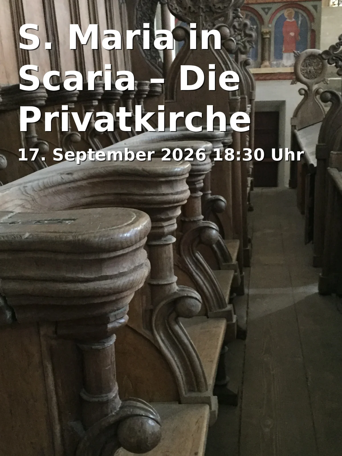 Event: S. Maria in Scaria – Die Privatkirche der Carlone-Brüder in Residenz Ansbach, Bischof-Meiser-Straße 9, 91522 Ansbach on 17. September 2026