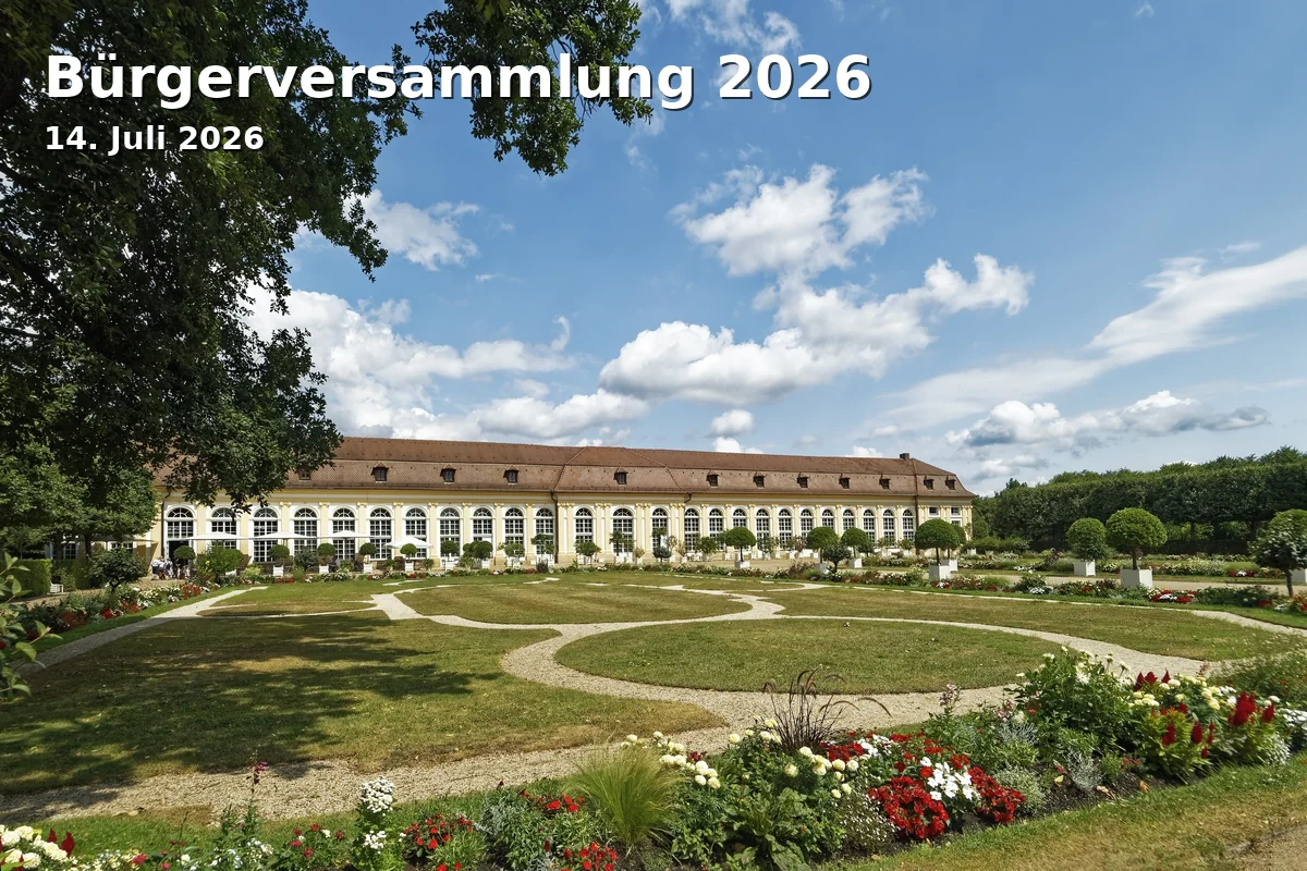 Event: Bürgerversammlung 2026 in Tagungszentrum Onoldia, Nürnberger Str. 30, 91522 Ansbach on 14. Juli 2026
