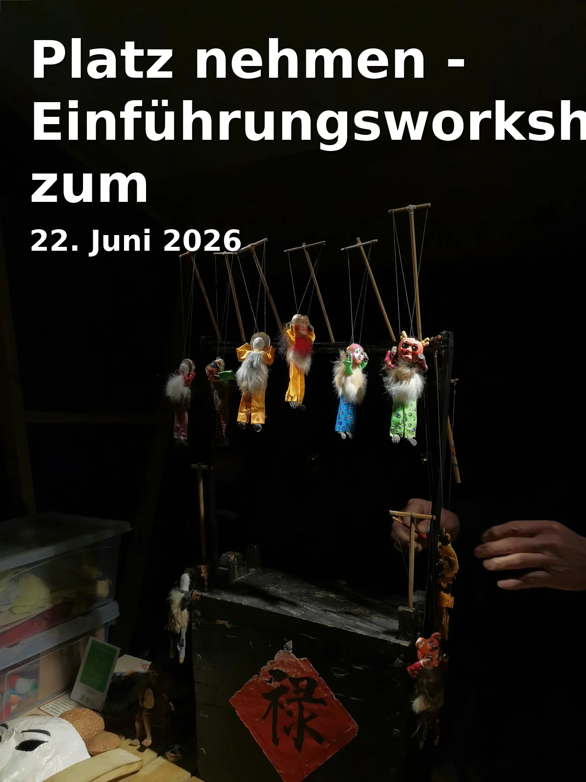 Platz nehmen - Einführungsworkshop zum Kennenlernen