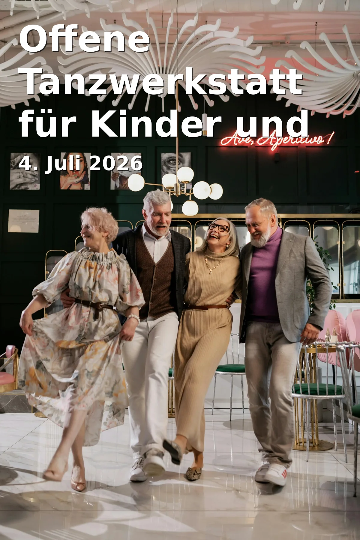 Event: Open Dance Workshop for Children and Youth in Wallmenichhaus Mariahilfberg Saal, Amberg on 4. July 2026