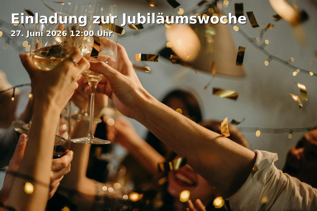 Event: Einladung zur Jubiläumswoche in Bielefelder Tisch | Heeper Str. 121a | 33607 Bielefeld on 27. Juni 2026