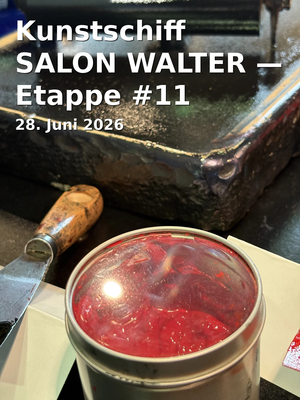 Event: Art Ship SALON WALTER — Stage #11 Potsdam in Verschiedene Uferstandorte entlang der Havel, Potsdam on 28. June 2026