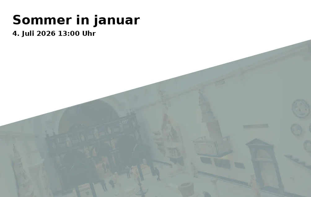 Event: Sommer in januar in galerie januar - Verein zur Förderung junger Kunst e.V., Eislebener Straße 9, 44892 Bochum on 4. Juli 2026