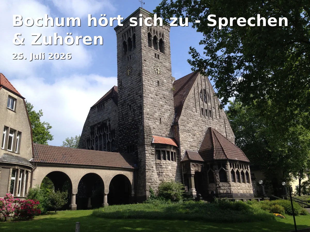 Event: Bochum hört sich zu - Sprechen & Zuhören