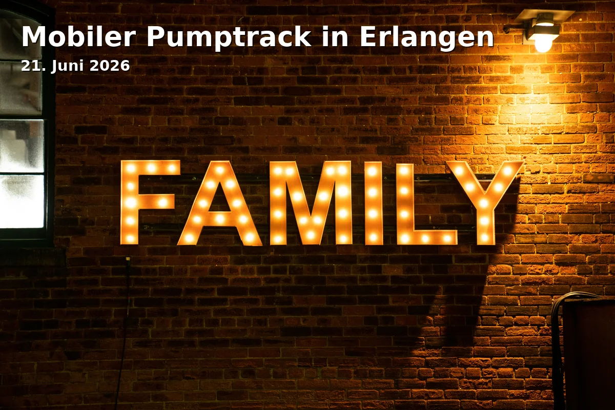 Mobile Pumptrack in Erlangen