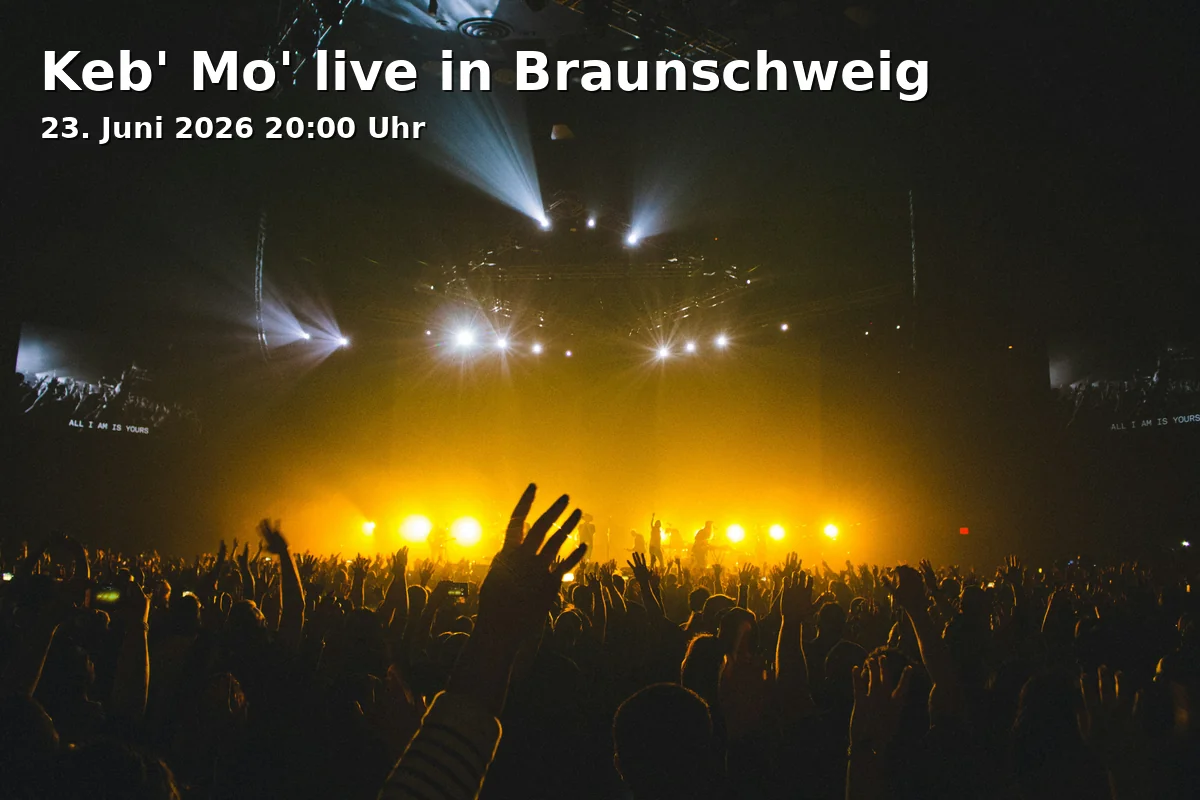 Event: Keb' Mo' live in Braunschweig in Schön & Frölich, Broitzemer Straße 220, 38118 Braunschweig on 23. Juni 2026
