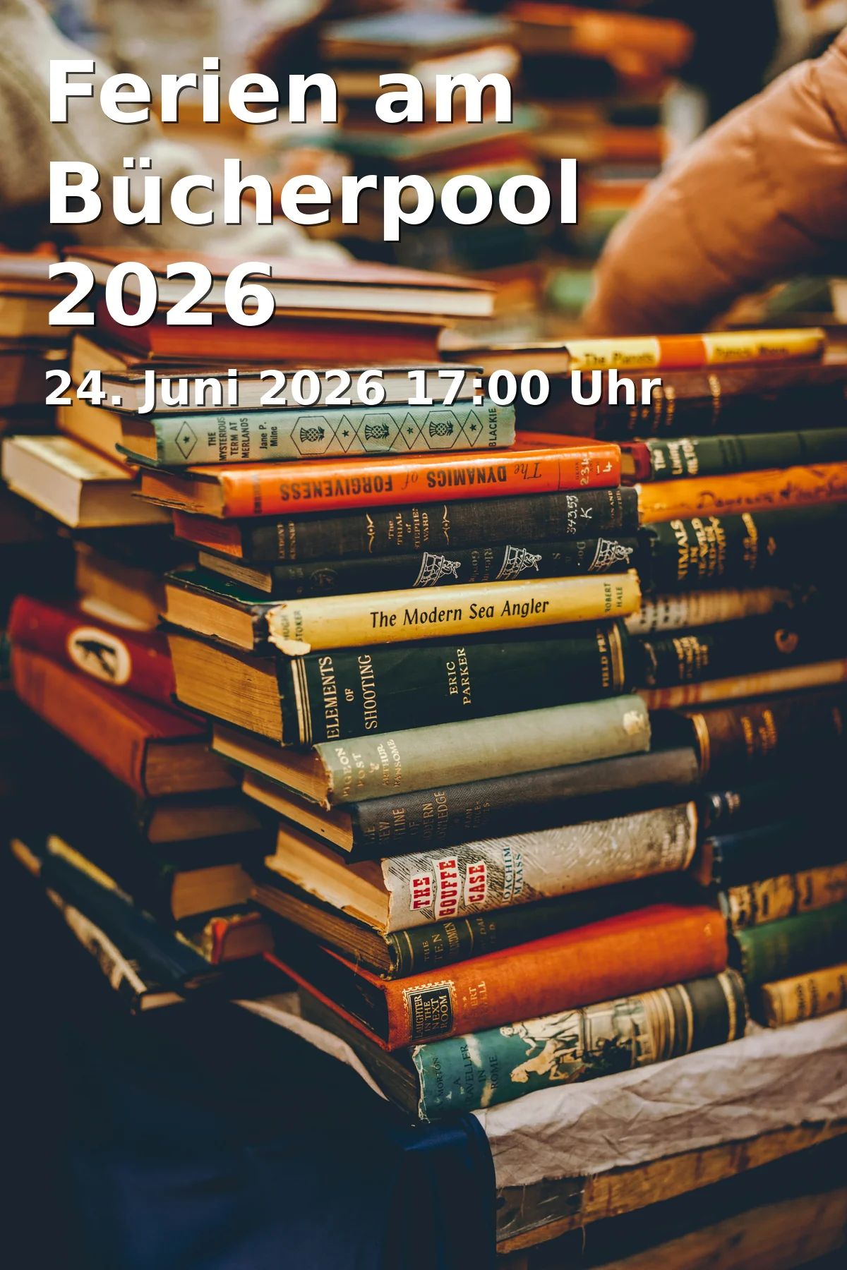 Event: Vacation at the Book Pool 2026 in Stadtbibliothek Braunschweig, Schloßplatz 2, 38100, Braunschweig on 24. June 2026