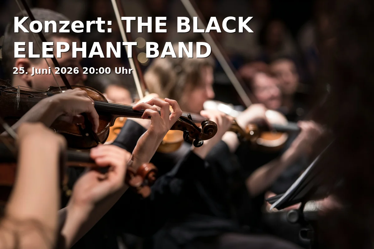 Event: Konzert: THE BLACK ELEPHANT BAND in Das Kult, Hamburger Straße 273, 38114 Braunschweig on 25. Juni 2026