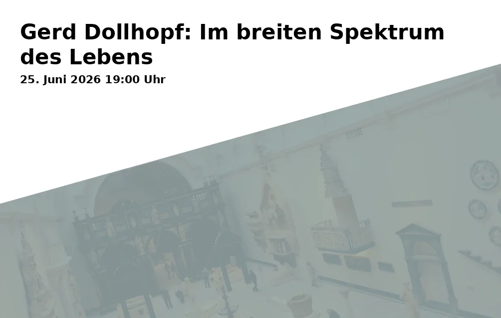 Event: Gerd Dollhopf: Im breiten Spektrum des Lebens in Stadtgalerie ALTE FEUERWACHE im Stadtmuseum Amberg, Zeughausstraße 18, 92224 Amberg on 25. Juni 2026