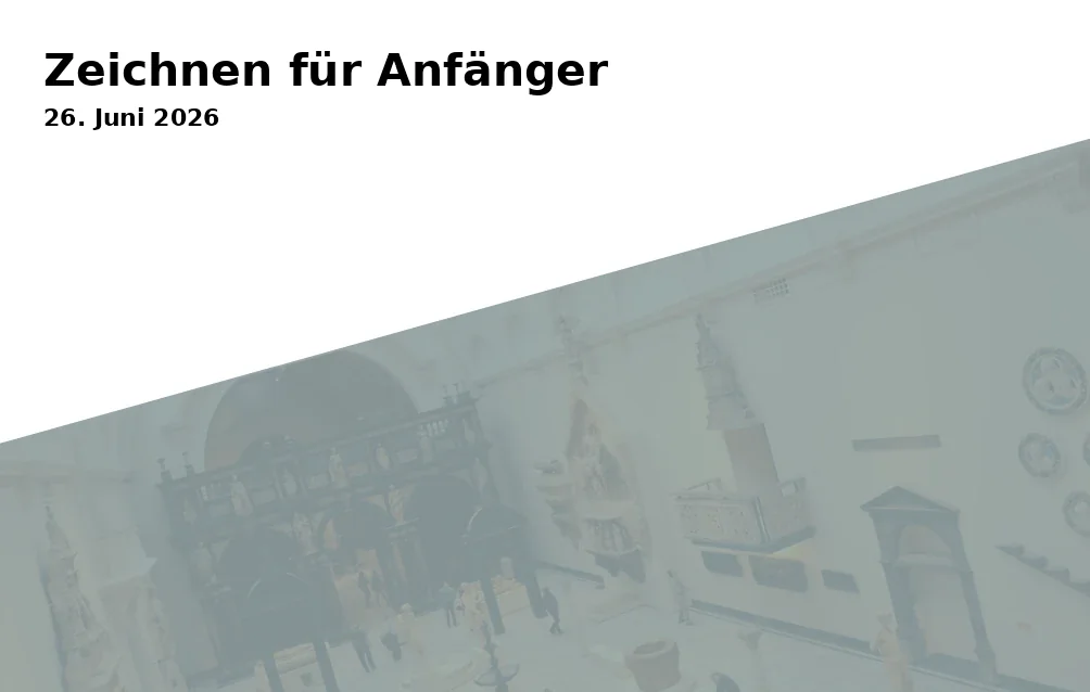 Event: Drawing for Beginners in Kunstschule Gelsenkirchen, Neustraße 7, Gelsenkirchen on 26. June 2026