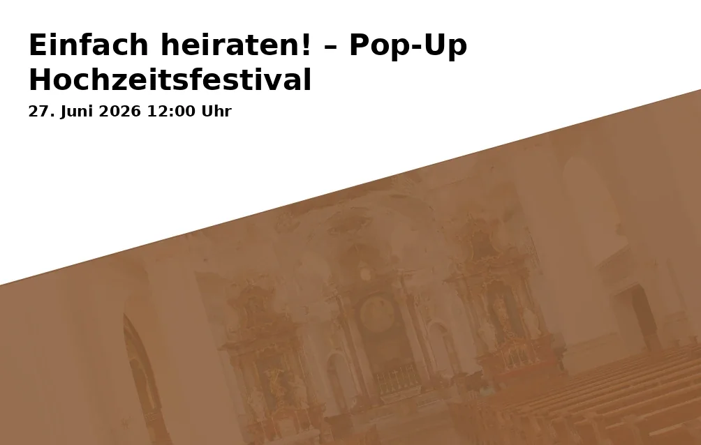 Event: Simply Get Married! – Pop-Up Wedding Festival in Matthäuskirche, Cranger Straße 81, Gelsenkirchen on 27. June 2026