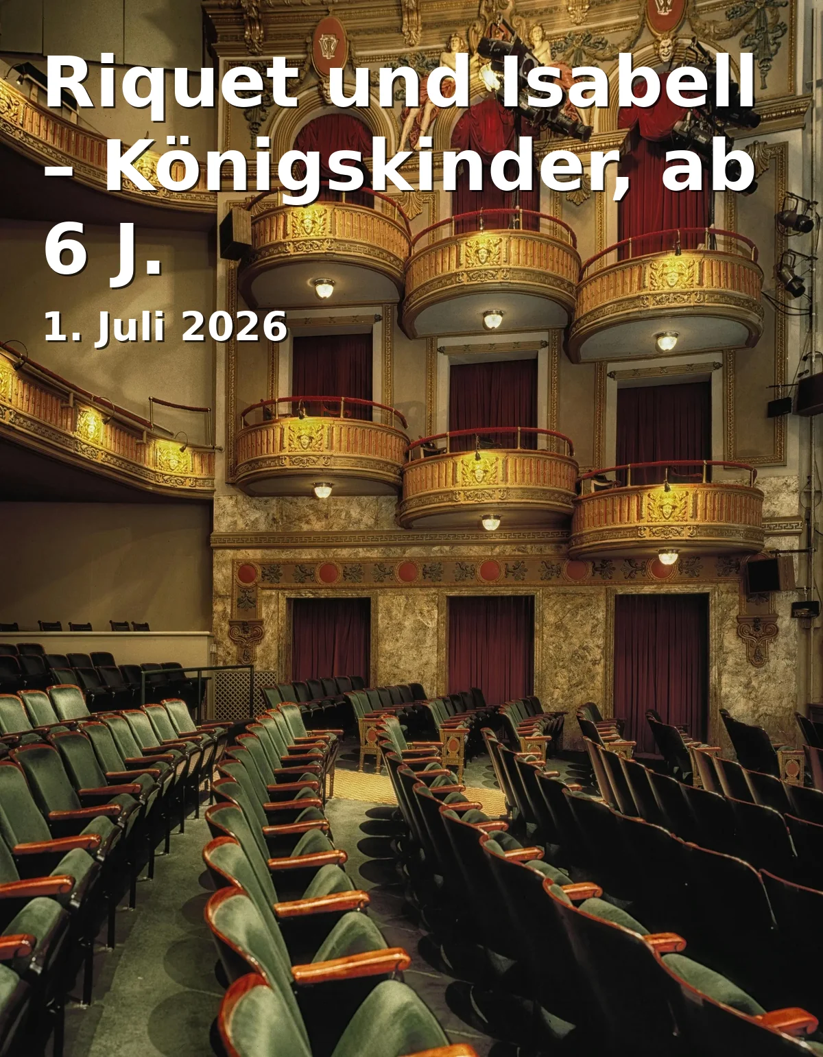 Event: Riquet und Isabell – Königskinder, ab 6 J. in LAG Puppenspiel, Erfurt on 1. Juli 2026