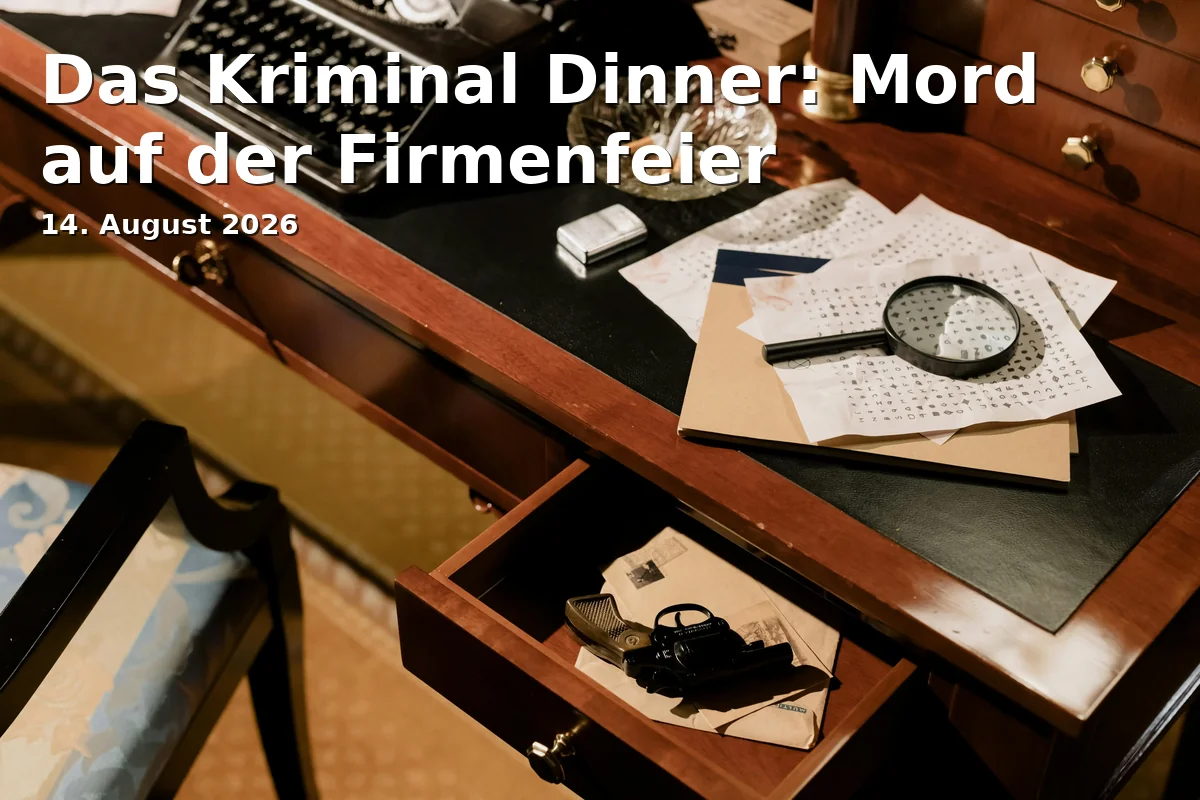 Event: Das Kriminal Dinner: Mord auf der Firmenfeier