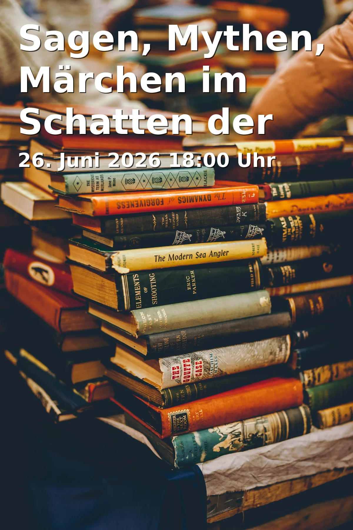 Event: Sagen, Mythen, Märchen im Schatten der Bäume in Jesenwanger Straße 11, 82284 Grafrath on 26. Juni 2026