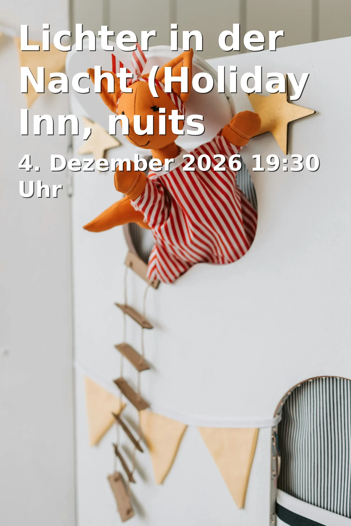Event: Lights in the Night (Holiday Inn, nuits d’accalmie) in M*Halle, Gutenbergstr.1, 19063, Schwerin on 4. December 2026