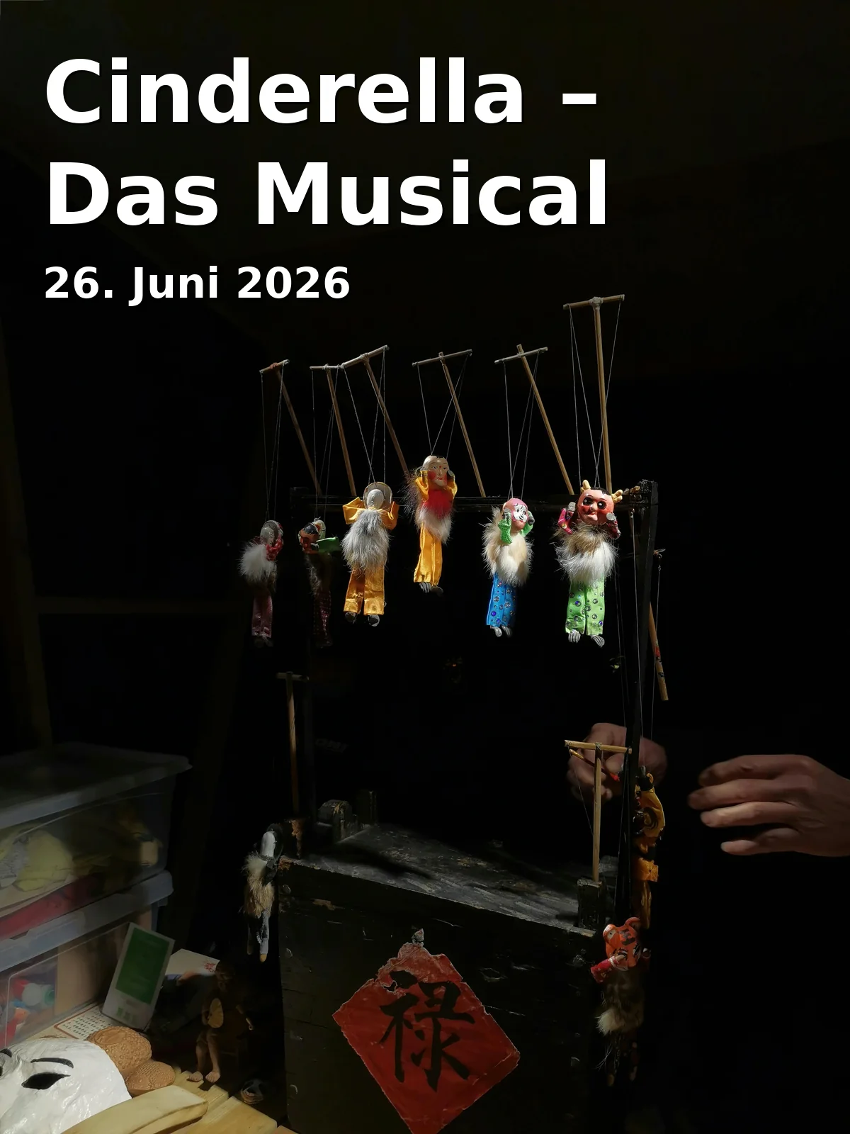 Event: Cinderella – Das Musical in Theater Garmisch, Hauptstr. 72, 82467 Garmisch-Partenkirchen on 26. Juni 2026
