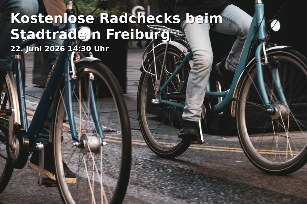 Free Bike Checks at Freiburg's City Cycling