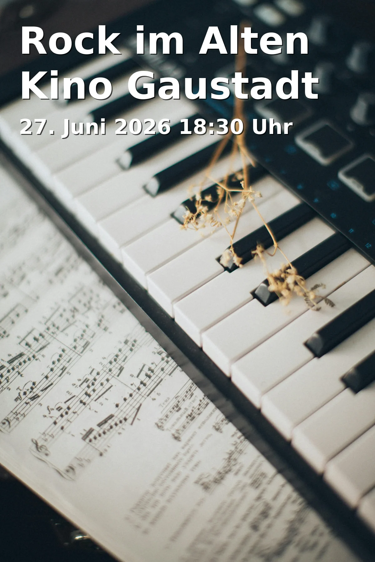Event: Rock in the Old Cinema Gaustadt in Altes Kino Gaustadt, Aufbaustraße 16, 96049 Bamberg on 27. June 2026
