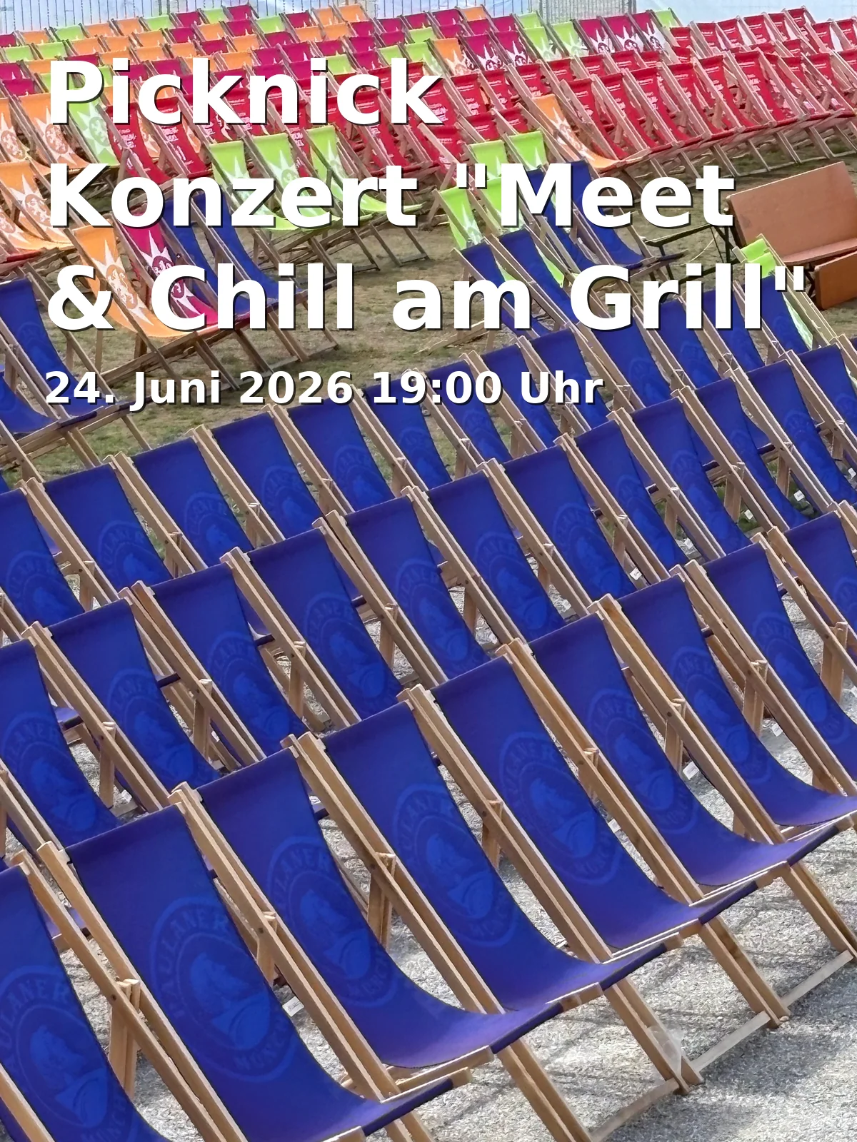 Picnic Concert "Meet & Chill at the Grill" in Bernau am Chiemsee