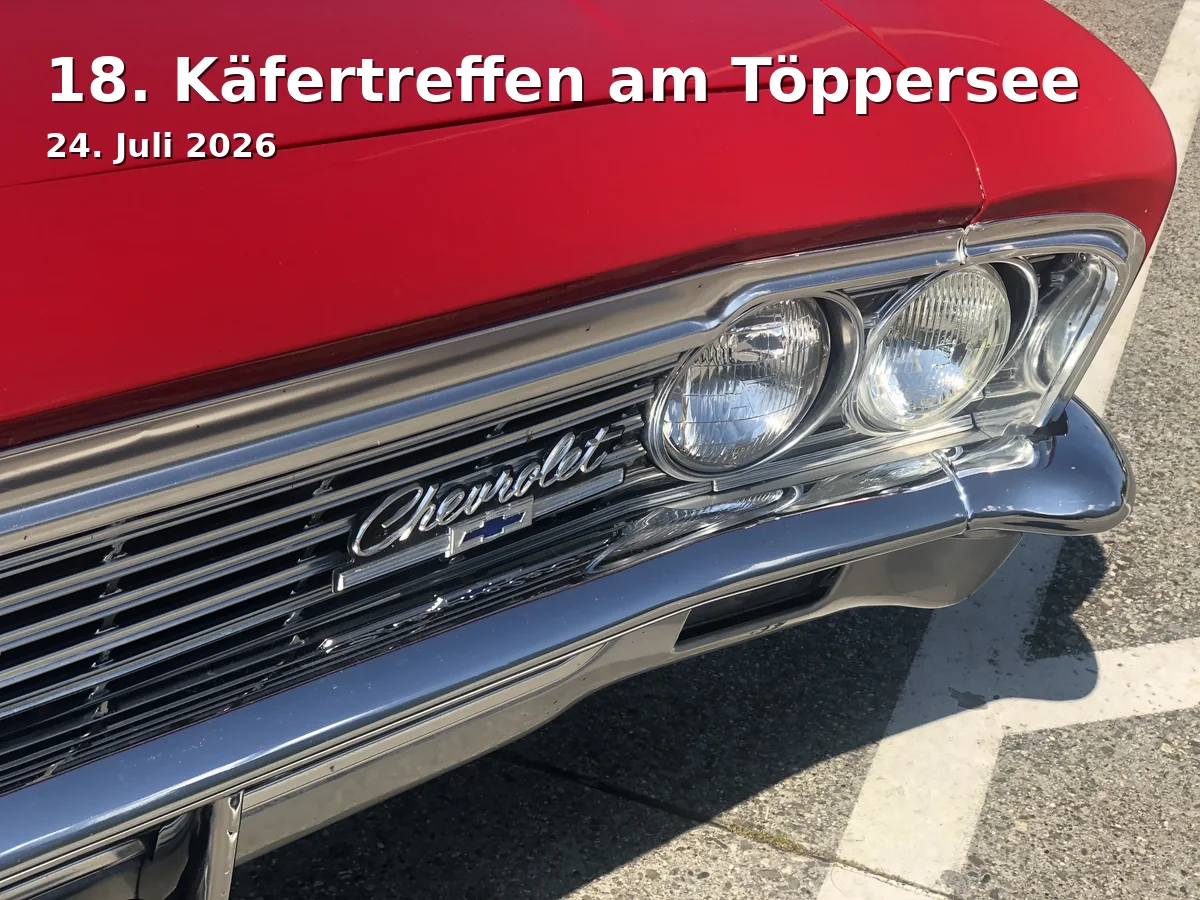 Event: 18th Beetle Meeting at Töppersee in Wasserski- und Freizeitanlage am Toeppersee, Lohfelder Weg 91 on 24. July 2026