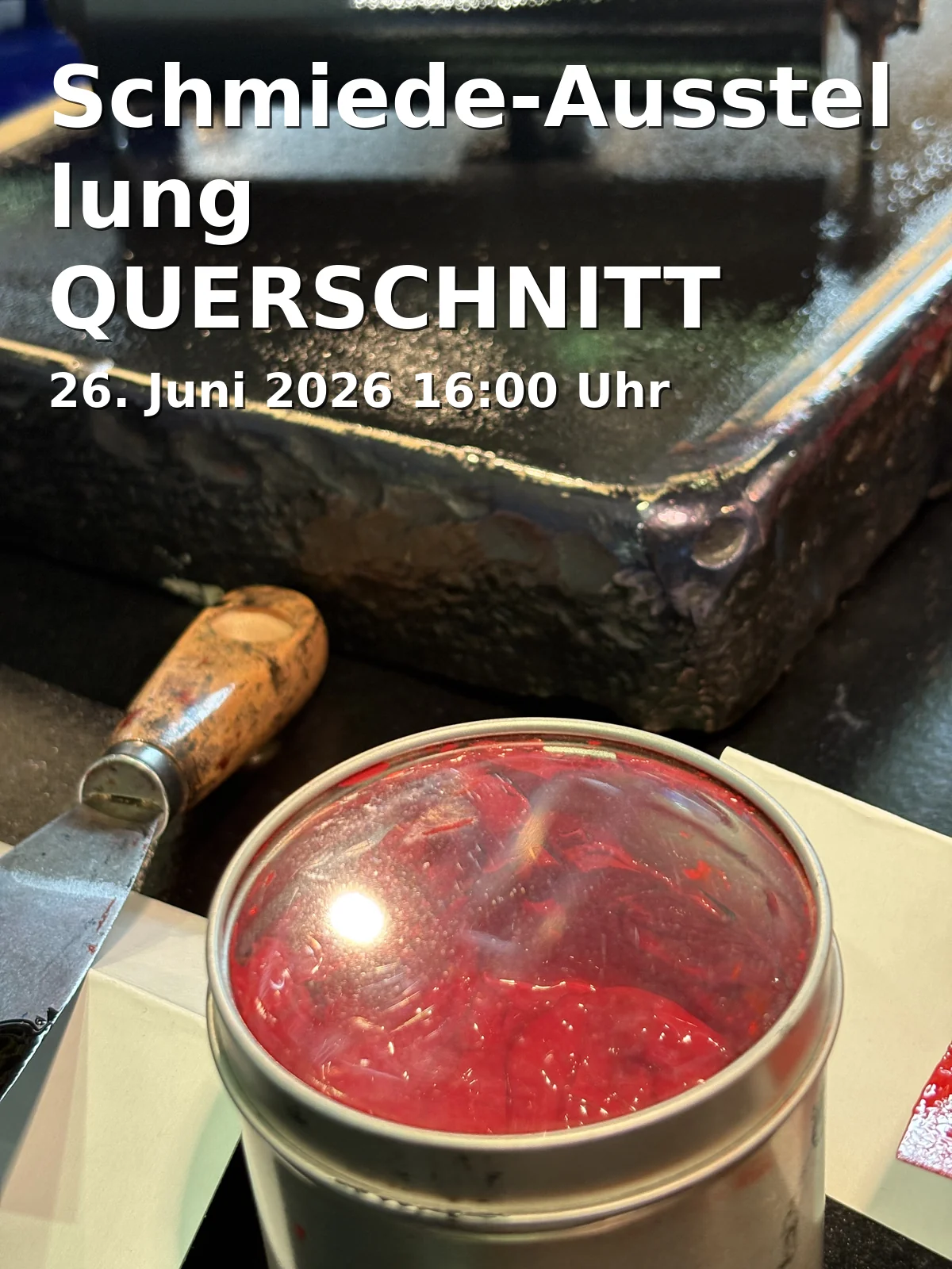 Event: Forge Exhibition CROSS SECTION AUSTRIA - Opening in Rathauspark Kolbermoor, Rathausplatz 1, 83059 Kolbermoor, Kolbermoor on 26. June 2026