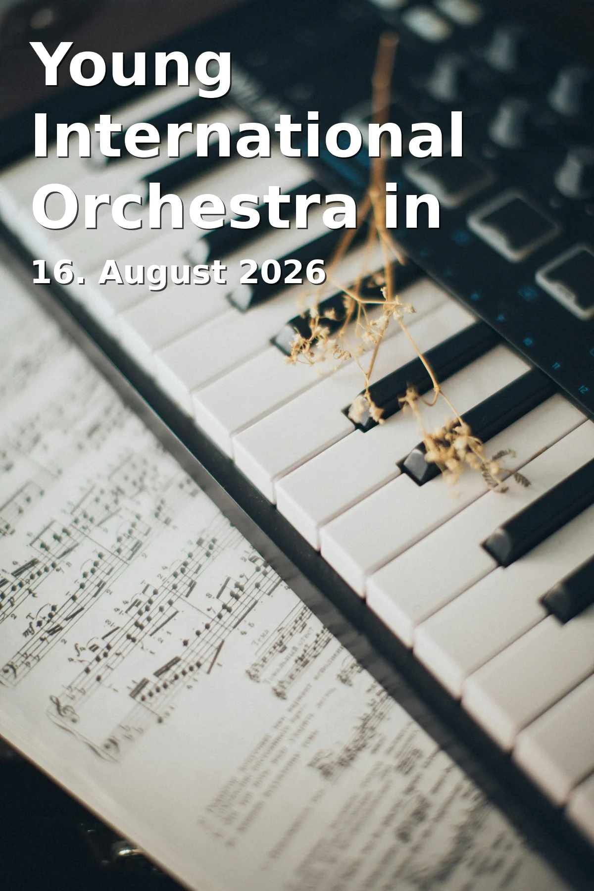 Event: Young International Orchestra in Neubrandenburg in Konzertkirche Neubrandenburg, An der Marienkirche, 17033 Neubrandenburg on 16. August 2026
