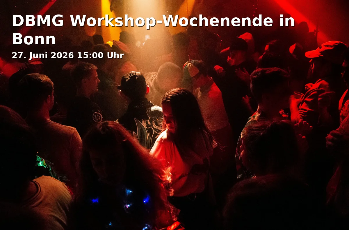 DBMG Workshop Weekend in Bonn