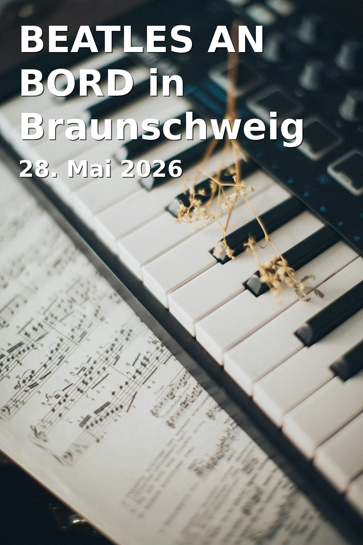 Event: BEATLES ON BOARD in Braunschweig in Komödie am Altstadtmarkt, Gördelingerstraße 7, 38100 Braunschweig on 28. May 2026