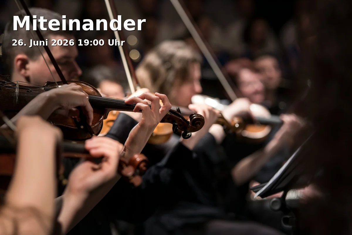 Event: Together in Fat Cat Kulturzentrum, Carl-Orff-Saal on 26. June 2026