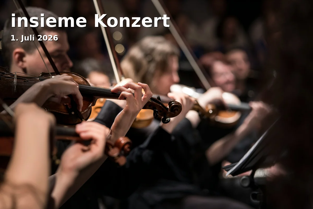 Event: insieme Konzert in Musikakademie der Stadt Kassel, Karlsaue 1, Kassel on 1. Juli 2026