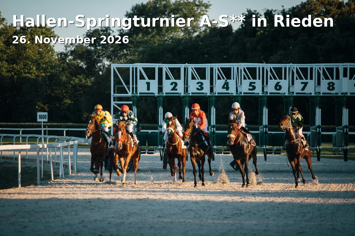 Event: Indoor Show Jumping A-S** in Rieden